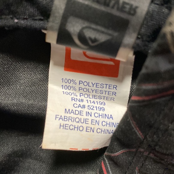 Quicksilver Black Plaid Bucket Hat Size 12-24 M - Picture 7 of 7